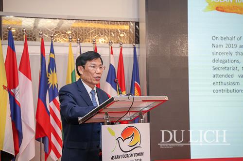 Bộ trưởng Nguyễn Ngọc Thiện phát biểu bế mạc ATF 2019